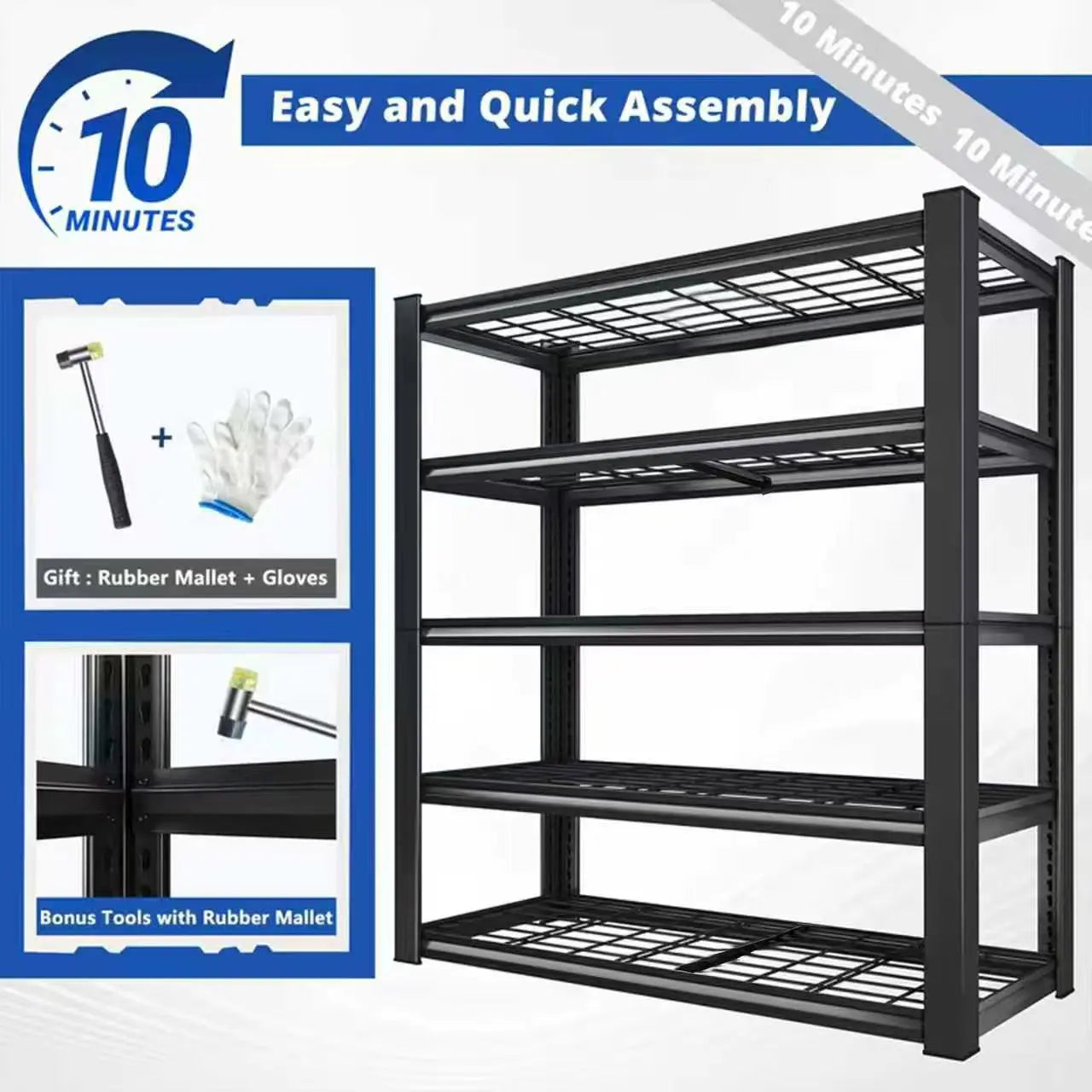 Iron Ridge Industrial Storage Rack