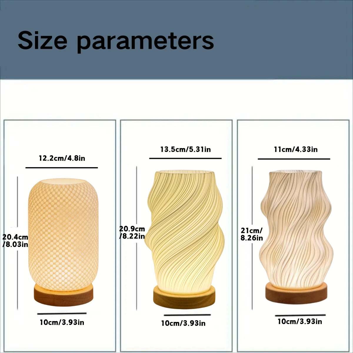 Lumiwood Dimmable Wooden LED Night Light