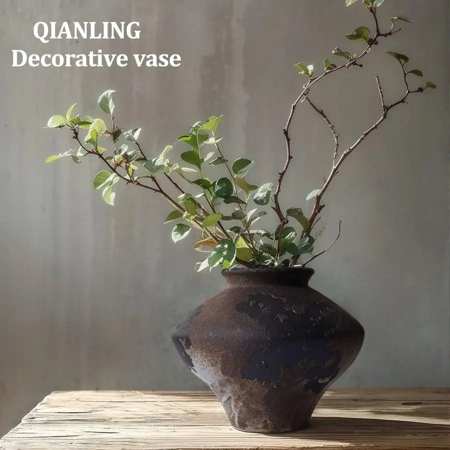 Haven Ridge Wabi Sabi Textured Ceramic Vase