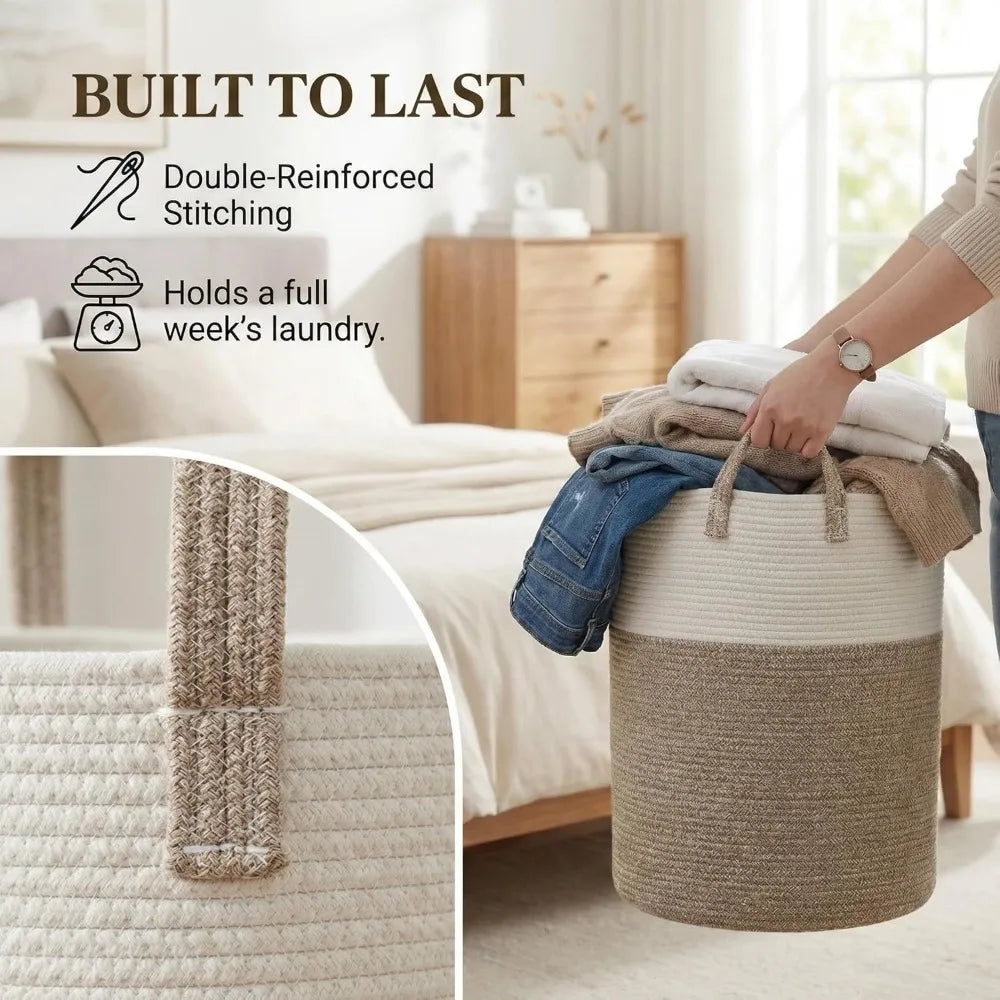 Willow Hearth Woven Laundry Hamper