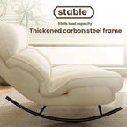 CloudNest Adjustable Oversized Rocking Lounge Chair