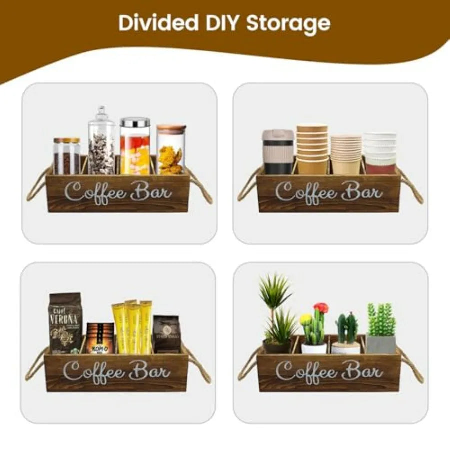 Haven Ridge Farmhouse Coffee Station Organizer