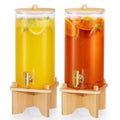 Haven Ridge Entertain 1.5-Gallon Glass Beverage Dispenser Set – 2 Piece