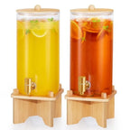 Haven Ridge Entertain 1.5-Gallon Glass Beverage Dispenser Set – 2 Piece