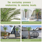 Paradise Palm Faux Tree Set – Lifelike Indoor & Outdoor Decor (2-Pack)