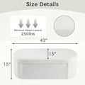 Havenridge Teddy Storage Ottoman Bench