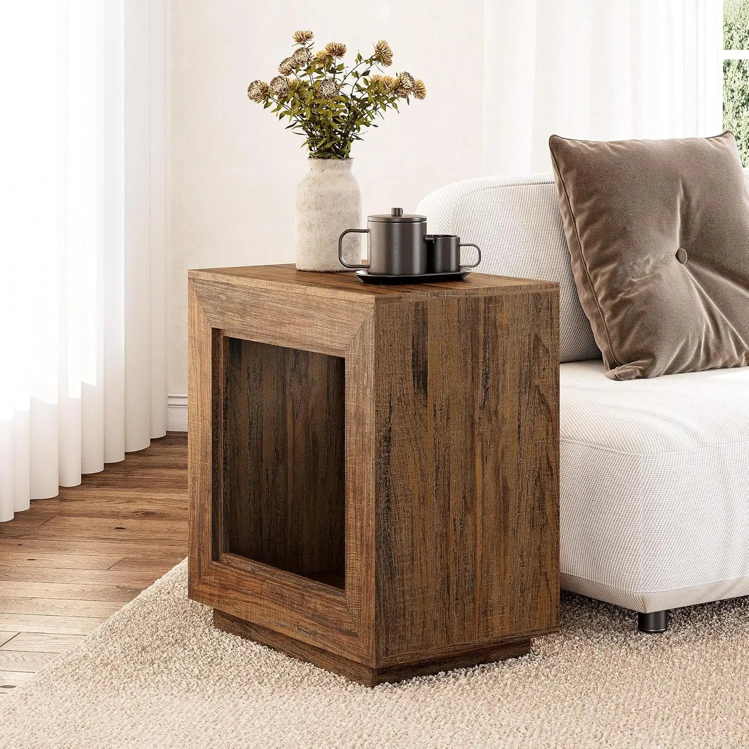Haven Ridge Heritage 2-Tier Farmhouse End Table