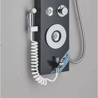 8-Jet LED Shower Panel Tower with Rainfall, Waterfall & Bidet Option