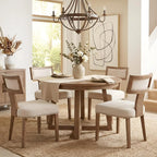 Monroe Linen Upholstered Dining Chairs