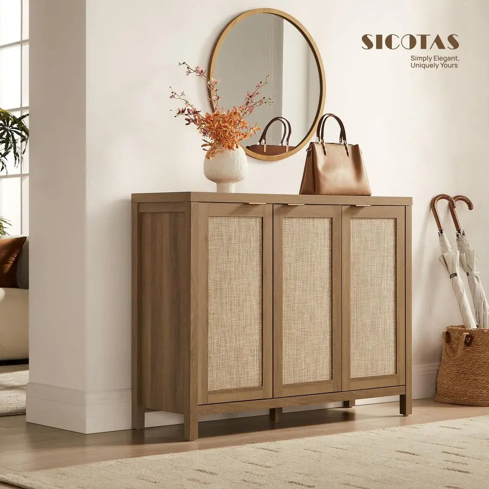 Ridgeview Fluted Buffet Storage Cabinet