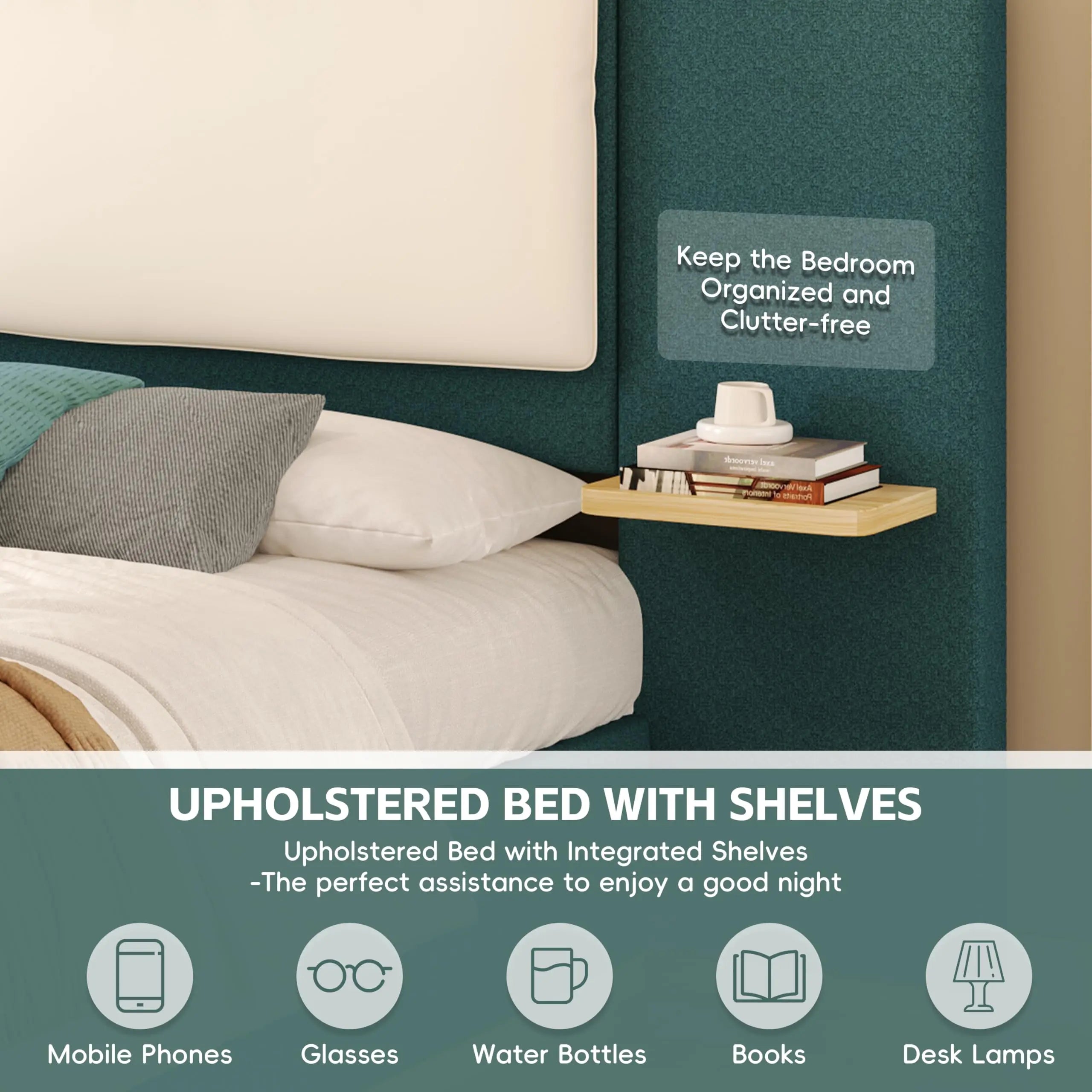Haven Ridge Upholstered Platform Bed