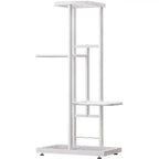 HavenHarbor 4-Tier Metal Plant Stand – Indoor & Outdoor Corner Plant Display Shelf