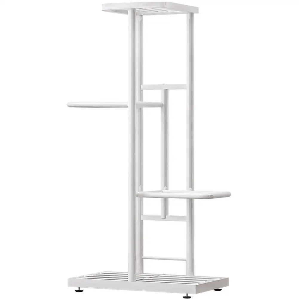 HavenHarbor 4-Tier Metal Plant Stand – Indoor & Outdoor Corner Plant Display Shelf