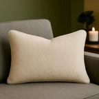 Willow Haven Ivory Textured Accent Pillow