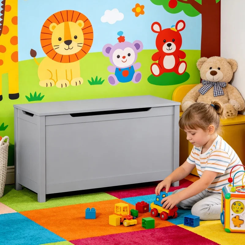Little Haven Wooden Toy Box