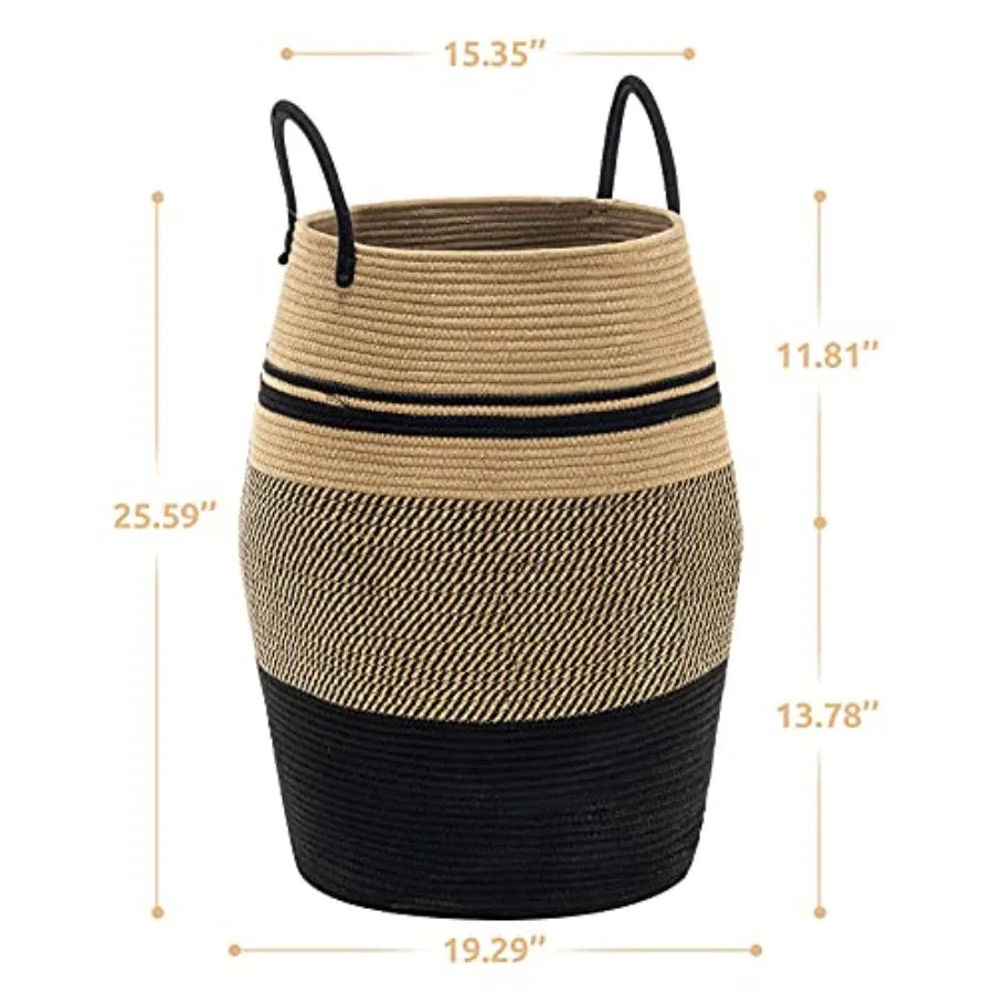 Willow Haven Rope Laundry Hamper