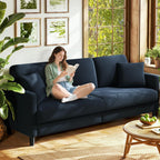Willow Arc Curved Loveseat Sofa