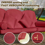 Vineyard Retreat 3-in-1 Outdoor Patio Swing