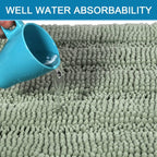 Sage Haven Chenille Bath Rug Set