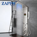 Shower Panel Tower with Digital Display, Rainfall, Mist & Body Jets