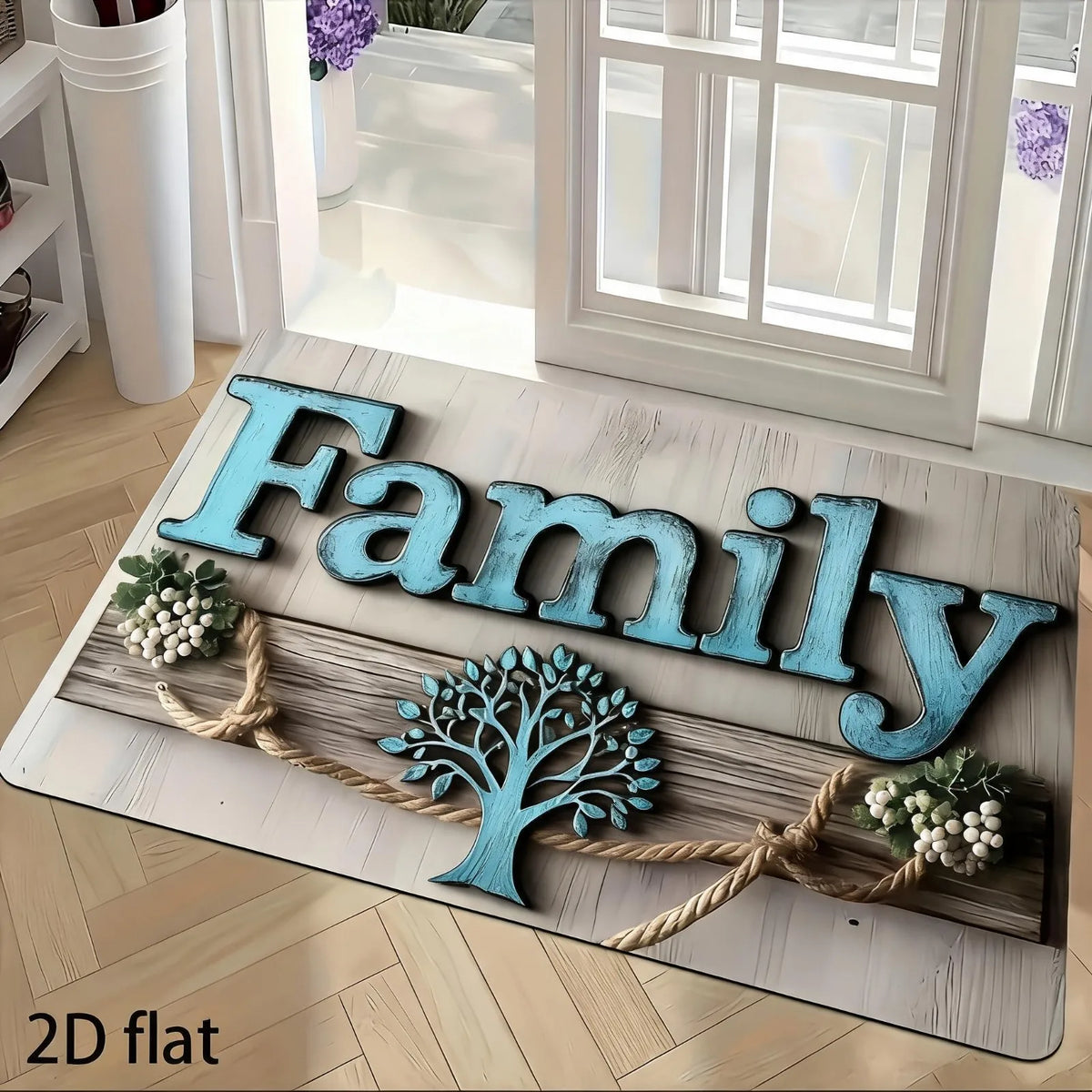Seasonal Welcome Decorative Floor Mat