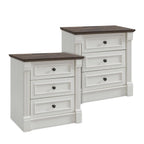 Roman Column Nightstand Set
