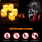 Haven Ridge Glow LED Votive Candle Collection – Battery Operated Set