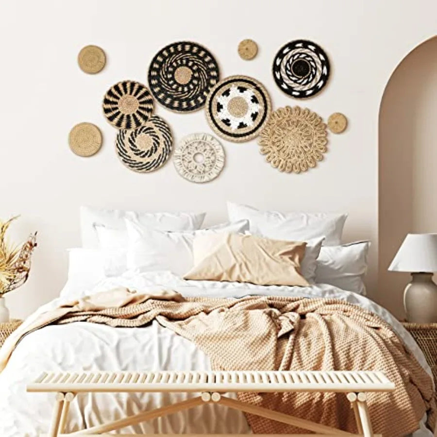 Willow Haven Boho Woven Wall Basket Collection