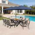 Sandstone Harbor 10-Piece Outdoor Dining Collection