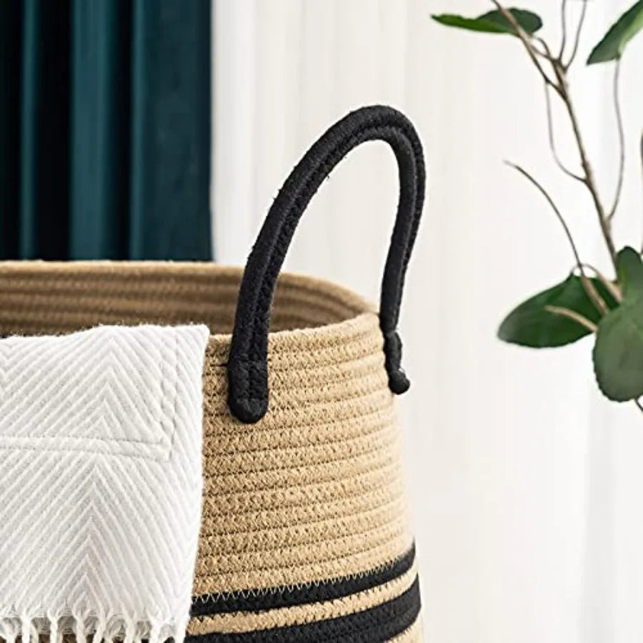 Willow Haven Rope Laundry Hamper