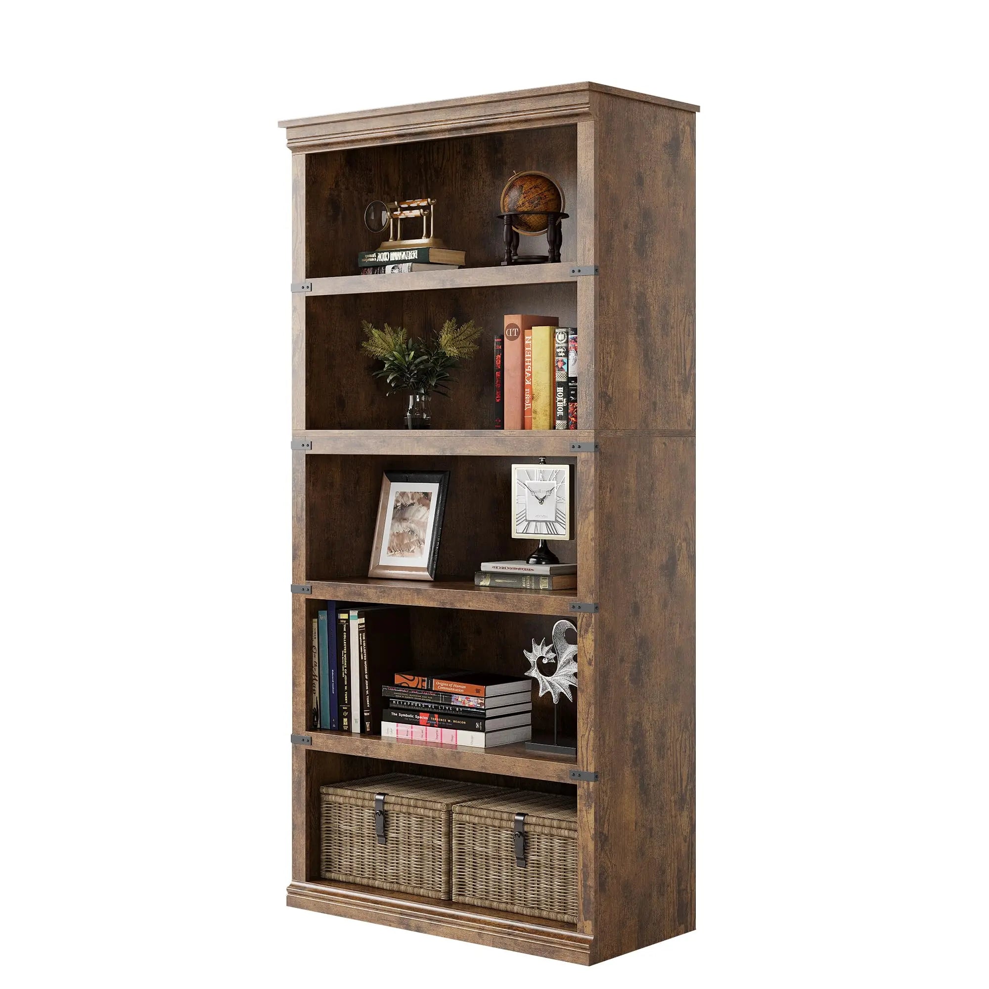 Haven Heritage Farmhouse Open Bookcase