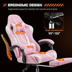 Apex Elite Ergonomic Gaming Chair with Footrest