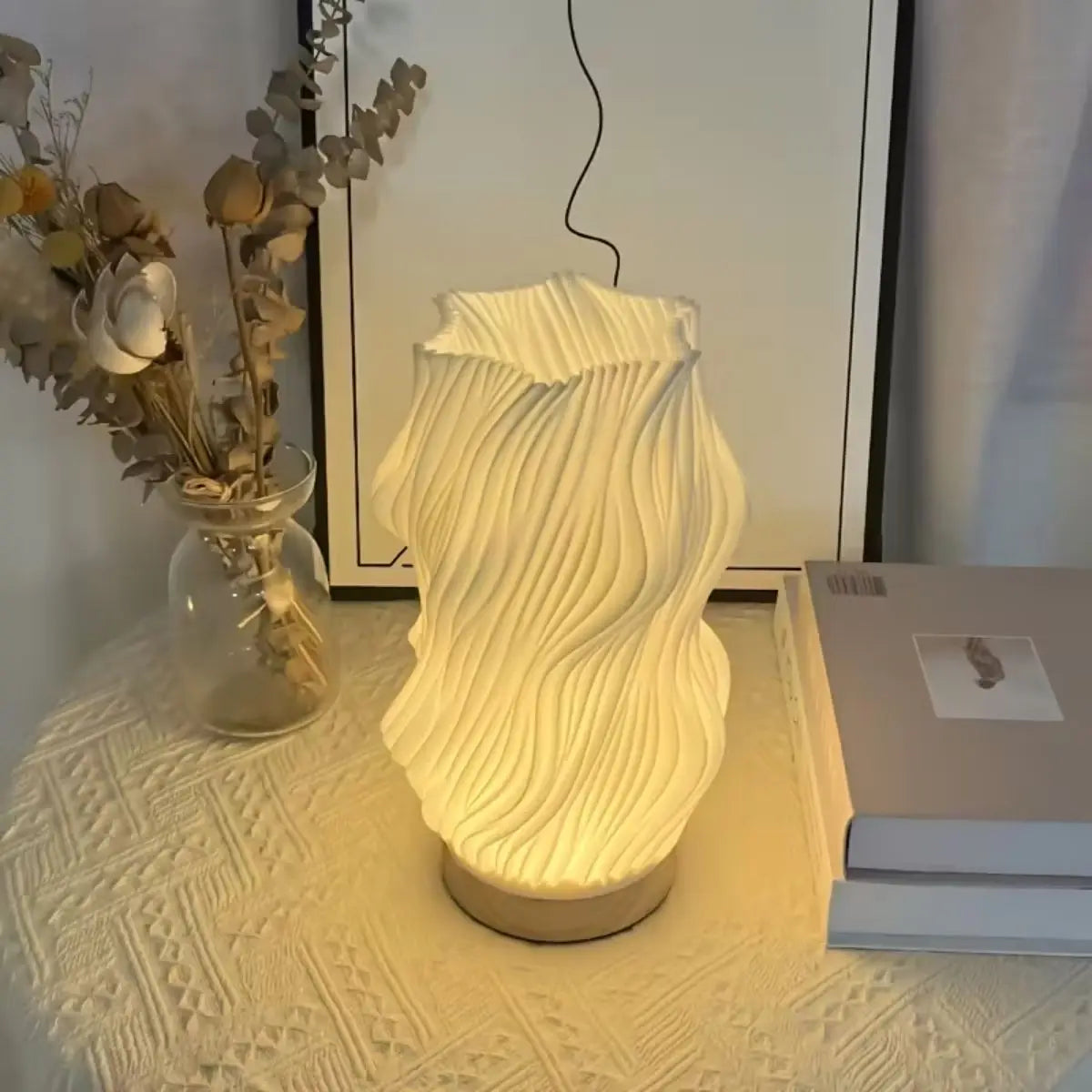 Lumiwood Dimmable Wooden LED Night Light