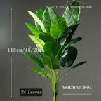 Tropical Breeze Faux Banana Palm Tree – 33"–45" Artificial Plant