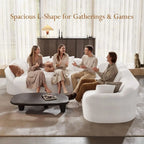 Cloudcrest Curved Chenille Sectional Sofa
