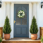 Evergreen Cedar Faux Topiary Tree