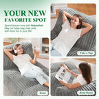 Haven Luxe Giant Memory Foam Bean Bag Sofa