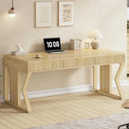 Ashton Executive 55" Home Office Desk with Storage Drawers