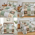 Meadowbrook Patchwork Quilt Set