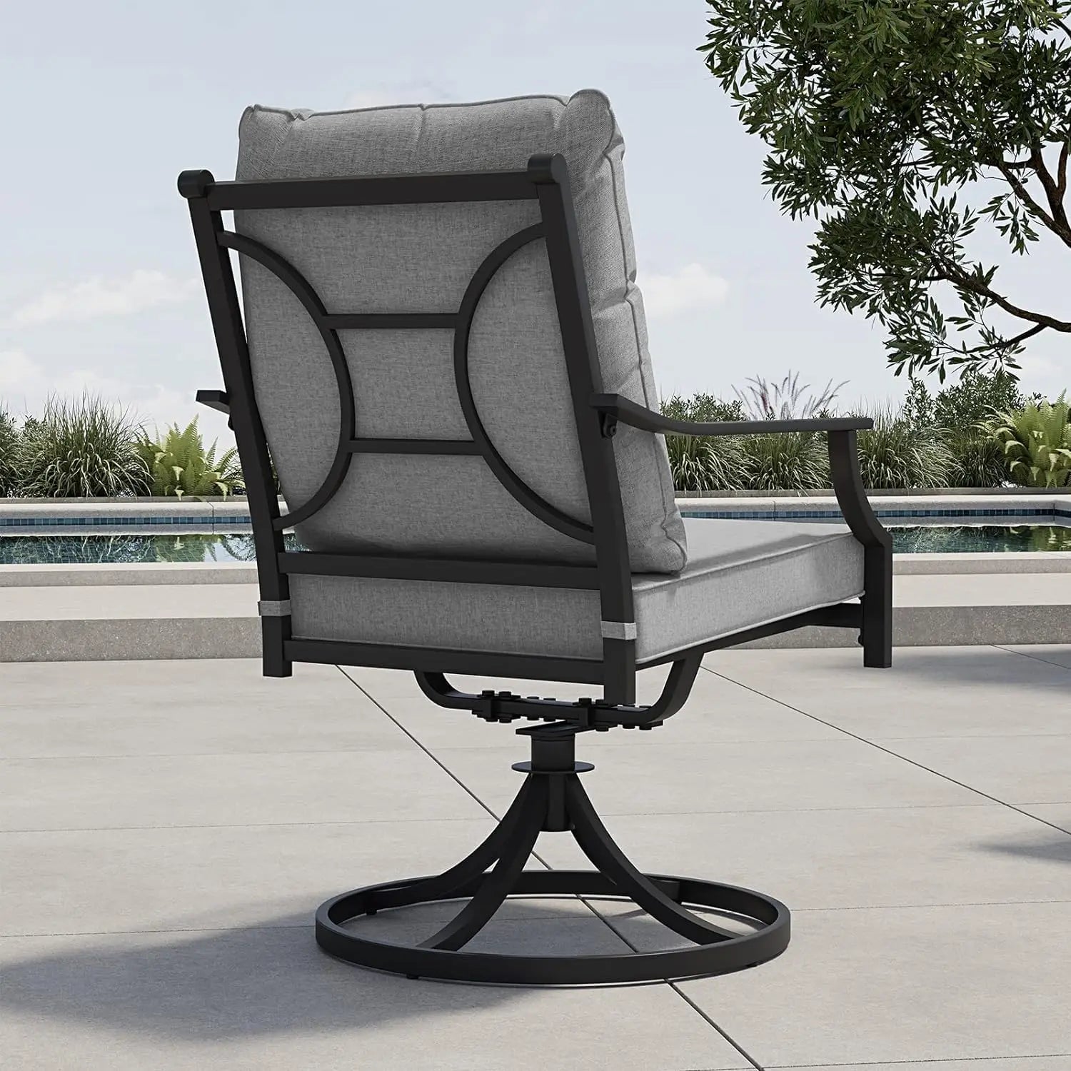 Haven Ridge 7-Piece Patio Dining Set with Swivel Chairs