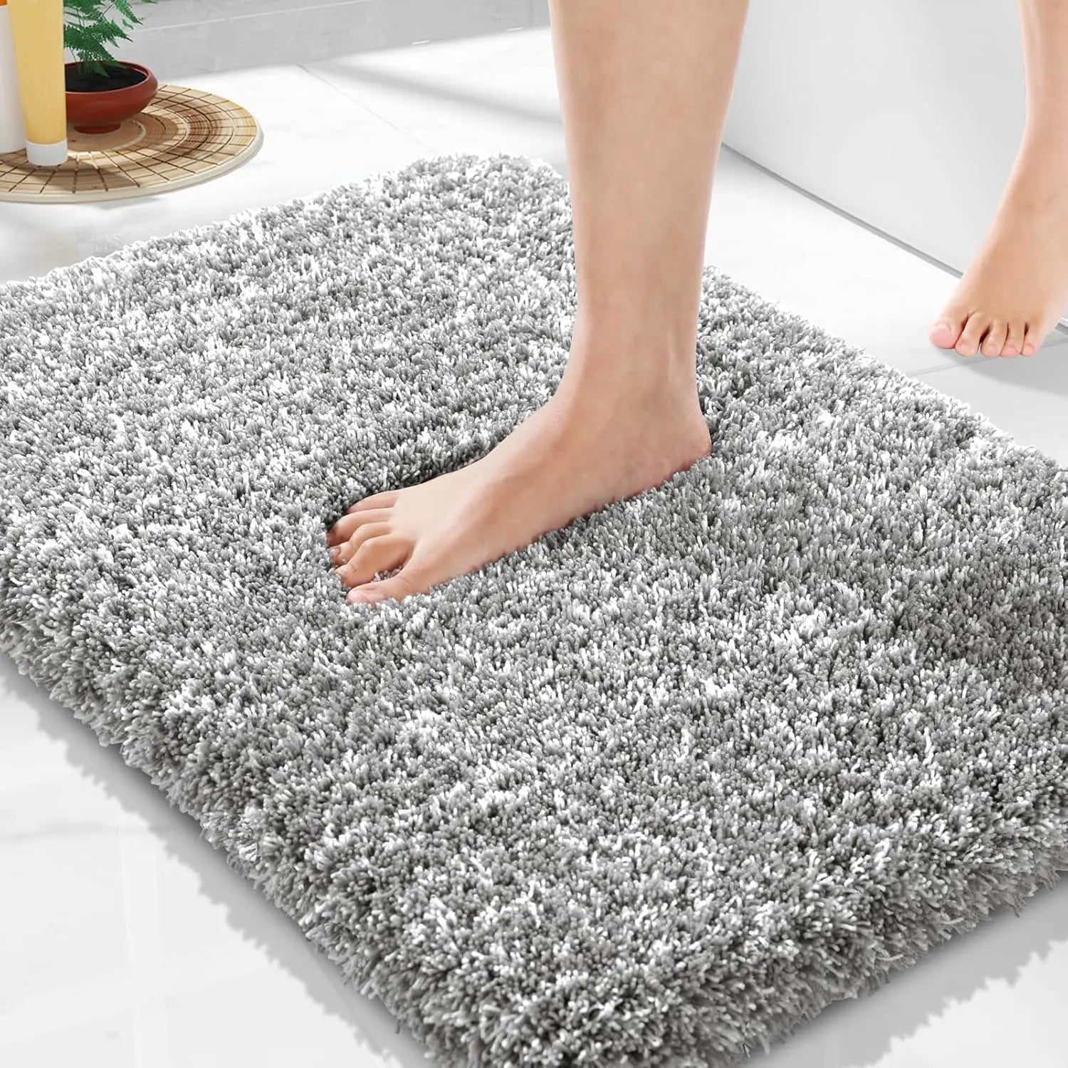 CloudSoft Quick-Dry Bath Mat