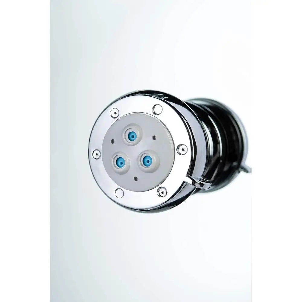Aluminum Shower Panel Tower with Rainfall Head & 8 Massage Jets