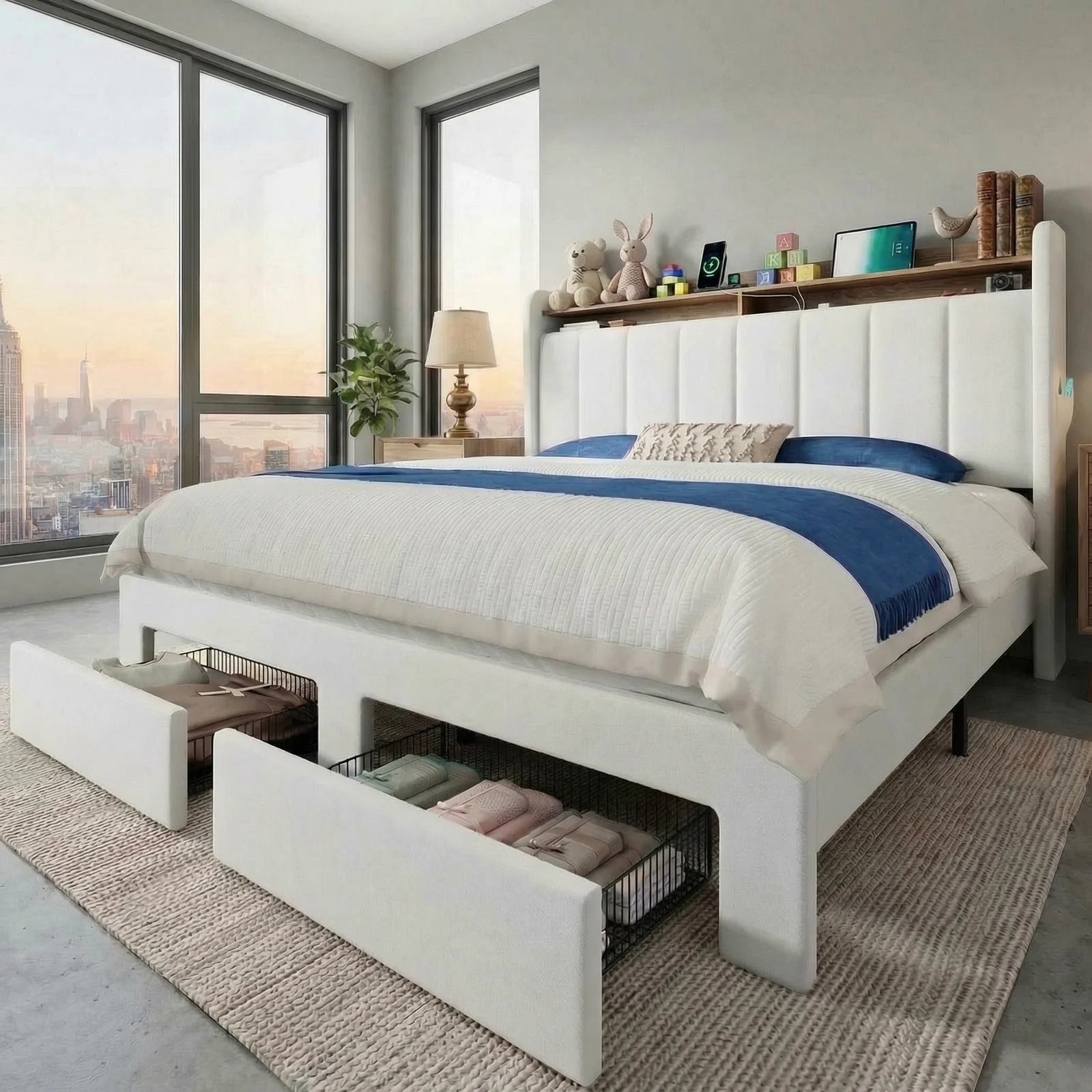 Havenridge Smart Storage Platform Bed Frame