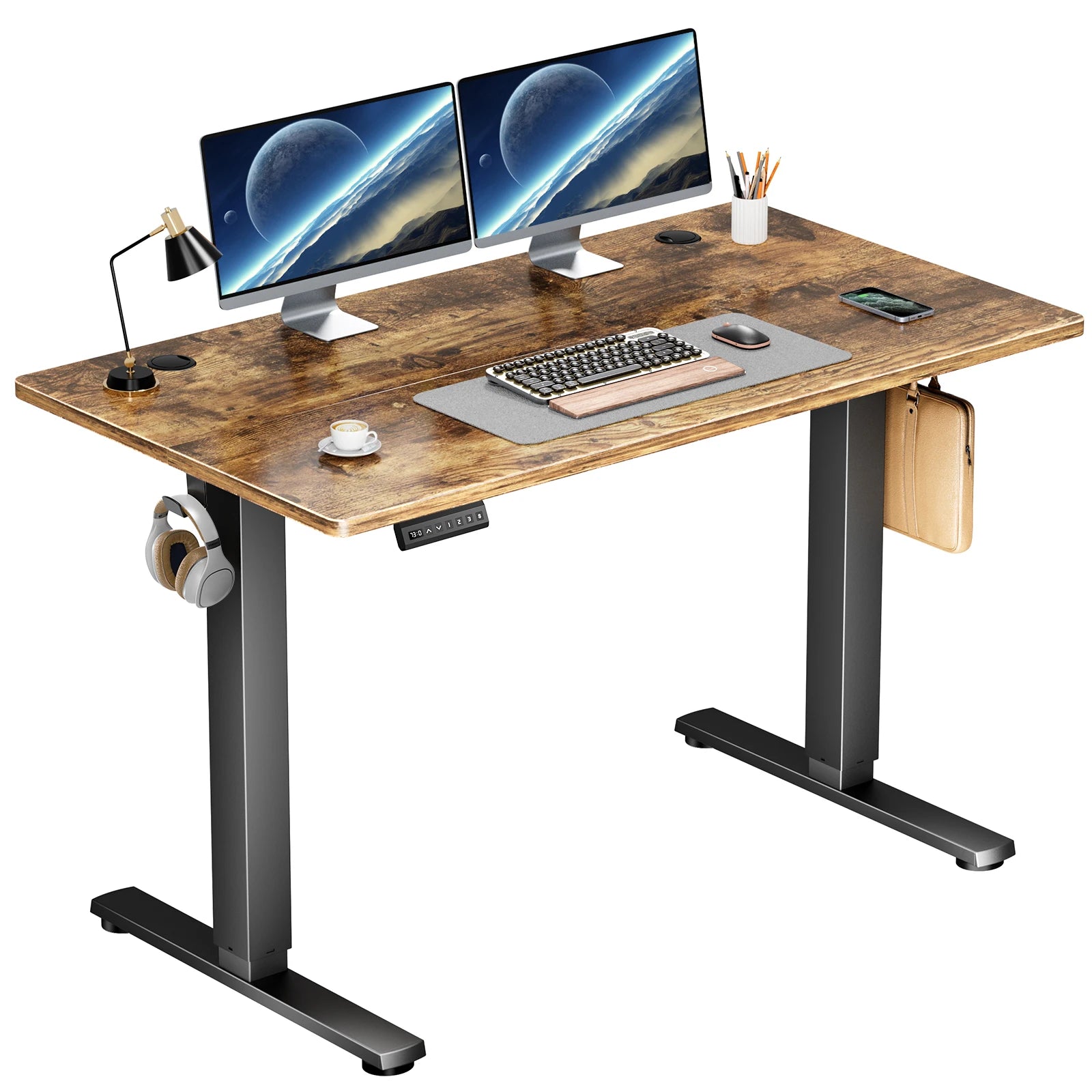 Summit Elevate 40" Electric Standing Desk with Memory Presets