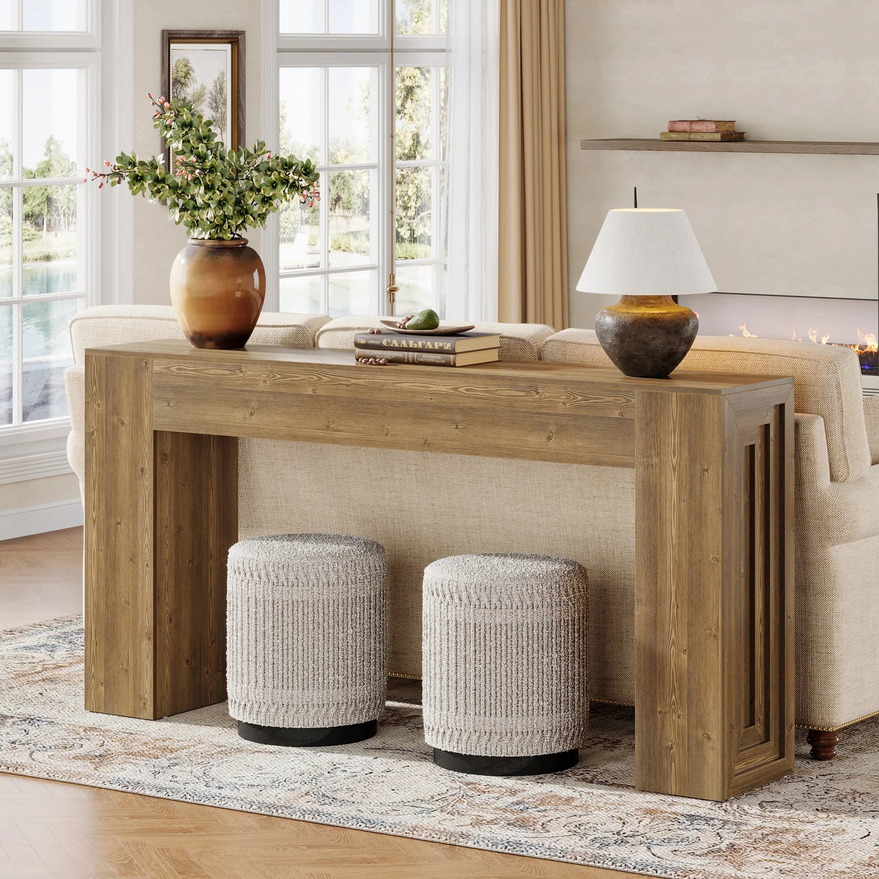 Heritage Farmhouse Console Table