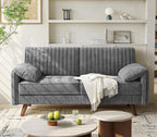 Willowhaven Deep Seat Chenille Loveseat Sofa
