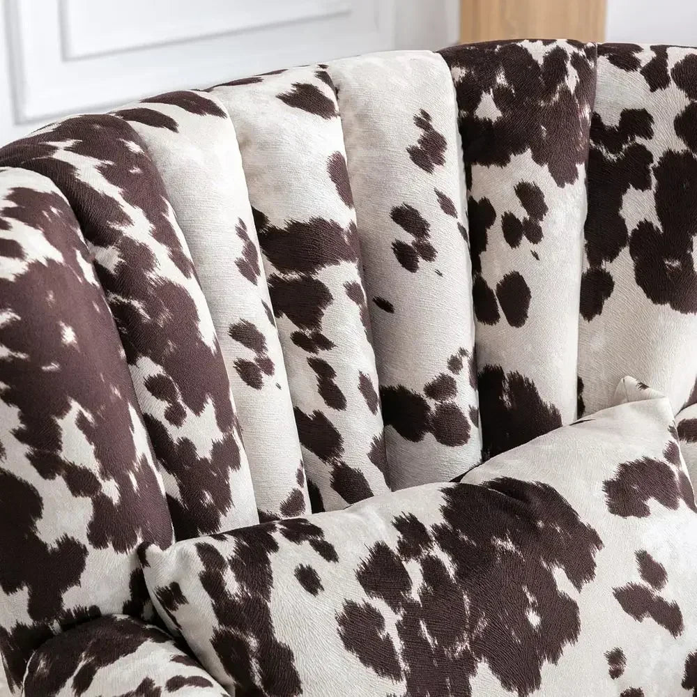 2-Piece Button-Tufted Wingback Accent Chair Set