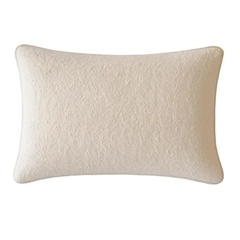 Willow Haven Ivory Textured Accent Pillow