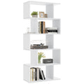 Haven Ridge GeoCraft S-Shaped Bookcase – 5 Tier