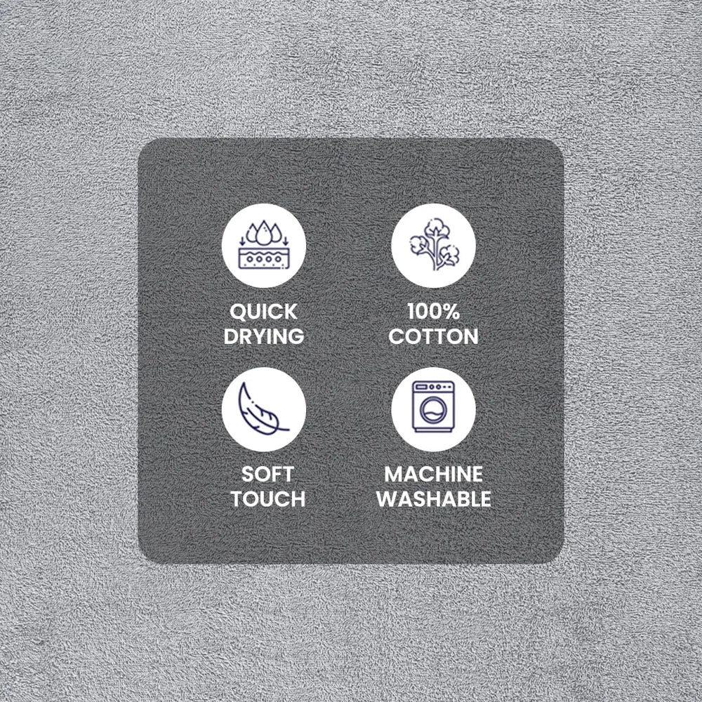 Serenity Popcorn Border Cotton Towel Collection